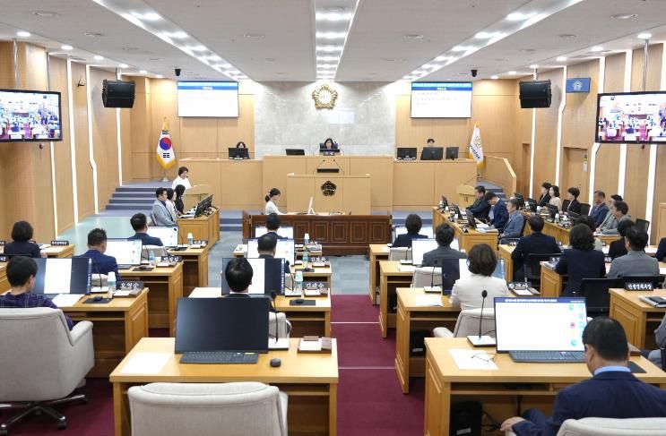 광주광역시 남구의회, 제314회 임시회 개회