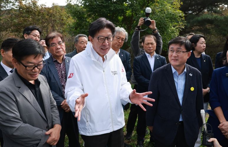 금정산국립공원 예정지 현장방문(금정산 남문습지)