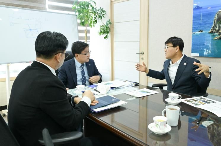 2025.10.28. 변광용 거제시장, 김성환 기후에너지환경부 장관 면담