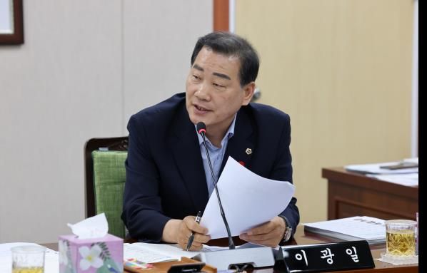 이광일 전남도의원, ‘전남 조부모 손자녀돌봄사업’... 수요 예측 실패 지적