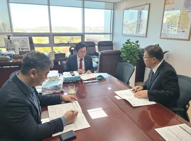 박형수 국회의원과 면담