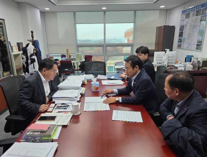 국회 방문 2026년 국가예산 반영 총력 건의