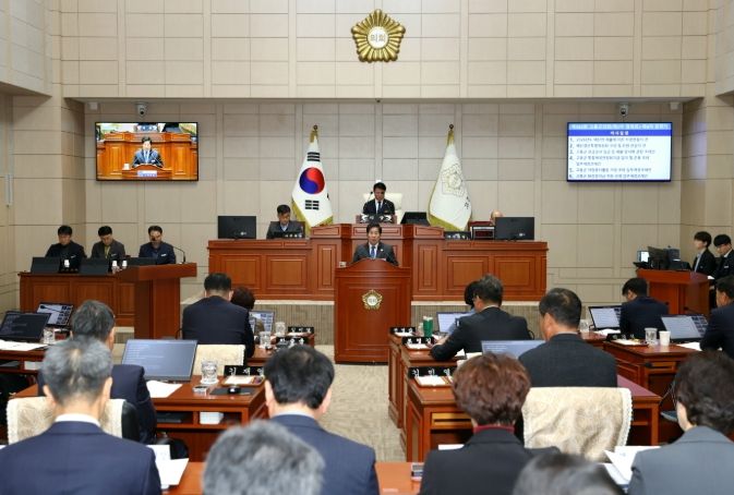 공영민 고흥군수, 시정연설에서 2026년 군정운영 방향 제시