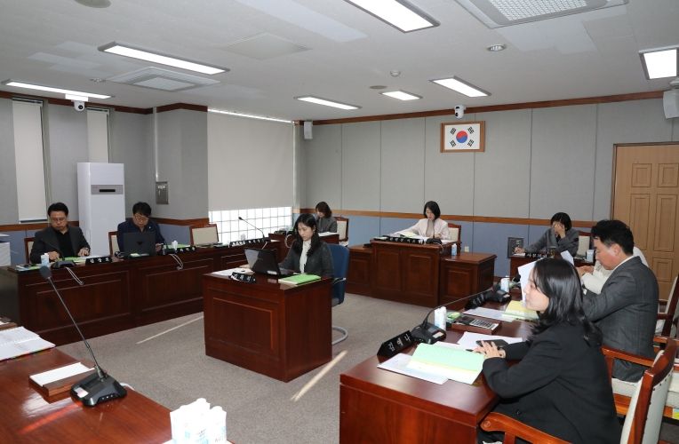 24일 복지건설위원회 행정사무감사