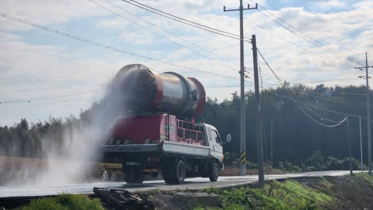 방역 현장 사진