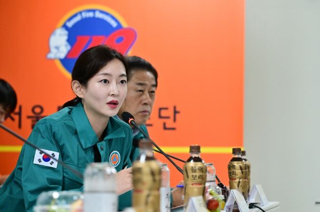 서울시의회 김혜지 의원 119특수구조단 수난구조대 방문