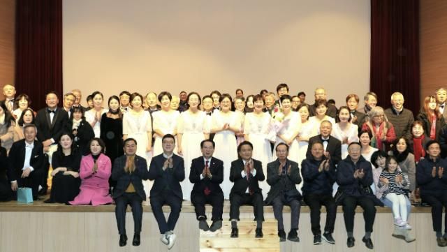 괴산군, 초록메아리 남성합창단 제2회 정기연주회·송년음악회 개최