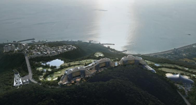 웨일즈코브 울산관광단지 조감도.