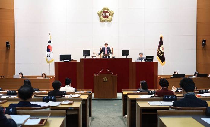 성남시의회, 제308회 임시회 폐회