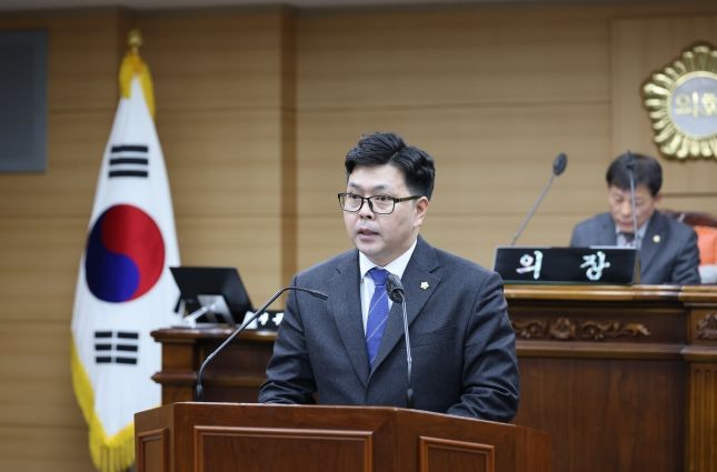 부여군의회 노승호 의원 5분 발언