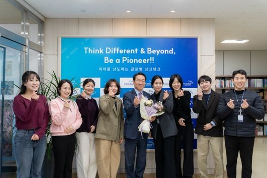 유정복 시장 인천연구원 방문 현장 소통 간담회