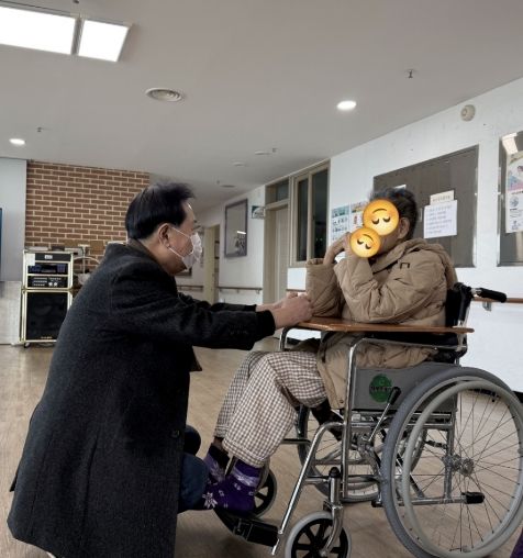 남진복 도의원, 설명절 맞아 사회복지시설 위문