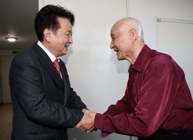 독립유공자 유족 위문