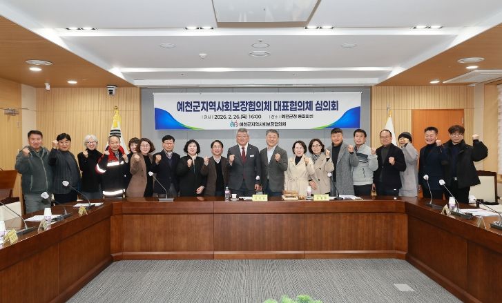 지역사회보장협의체 대표협의체 심의회