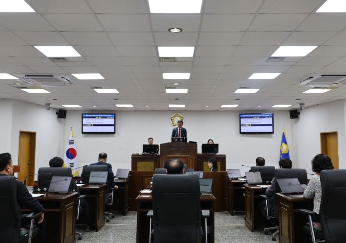 제311회 산청군의회 임시회 폐회