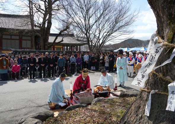 나주문화재단이 3일 나주읍성 사창거리 일원에서 ‘2026 나주읍성 사창거리 당산문화제’를 개최했다.