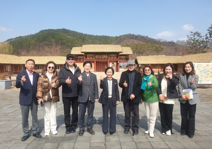 대구국제섬유박람회 참가 중국 관계자, 유네스코 도시 고령 방문