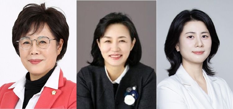 서울특별시의회 서울교통공사 사장 후보자 인사청문특별위원회 위원장단 명단(이경숙 위원장/황유정 부위원장/박수빈 부위원장)