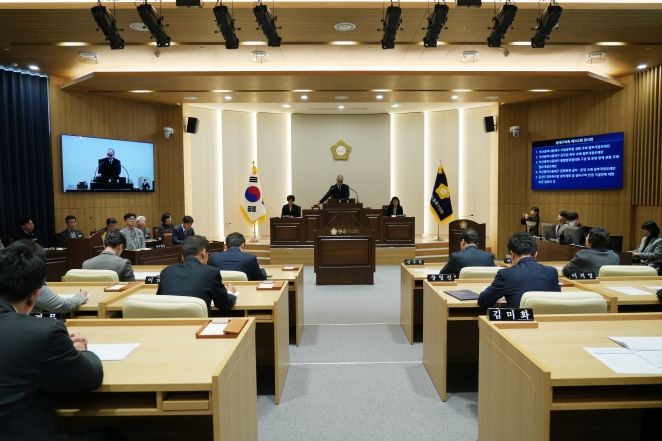 동래구의회 제342회 임시회 마무리…결산검사위원 선임