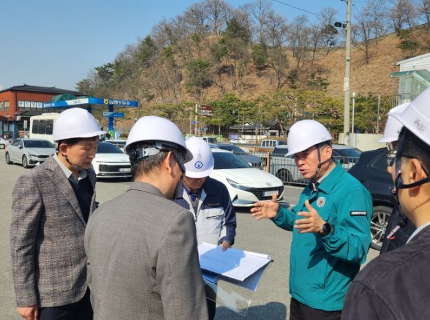 충청광역연합의회, 초광역건설환경위원회 현장방문