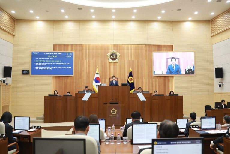 세종시의회, 제104회 임시회 폐회