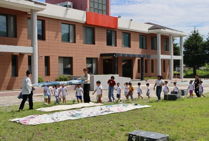 2025 유아문화예술교육 ‘고성 팝업 놀이, 터!’ 운영 사진