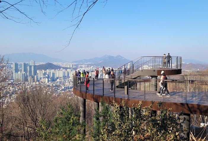 용마산 스카이워크(서울둘레길 4코스)