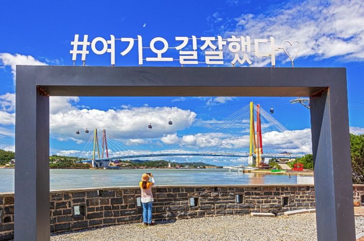 우수영 관광지 전경